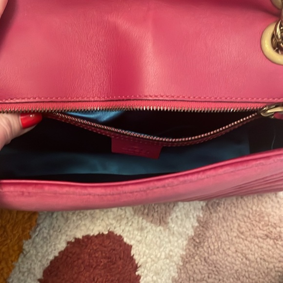 For Baefia! Gucci Marmont pink velvet - Picture 9 of 13